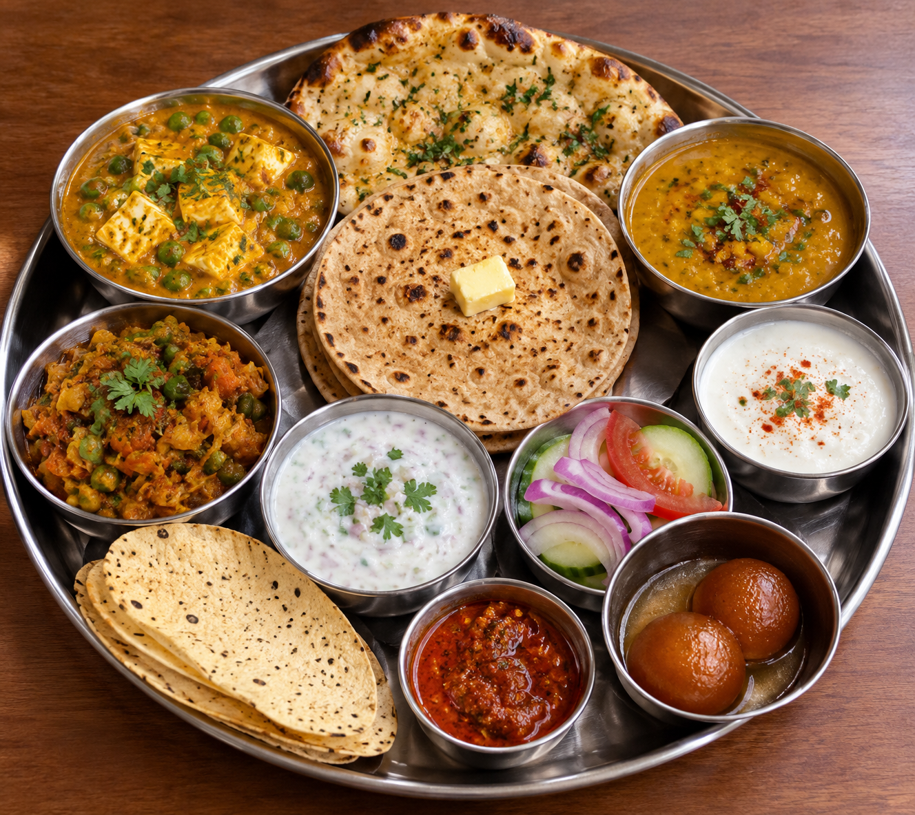 Special Rajasthani thali