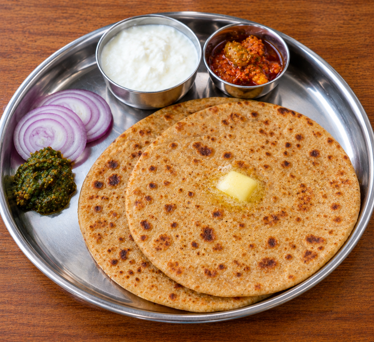 Plain paratha