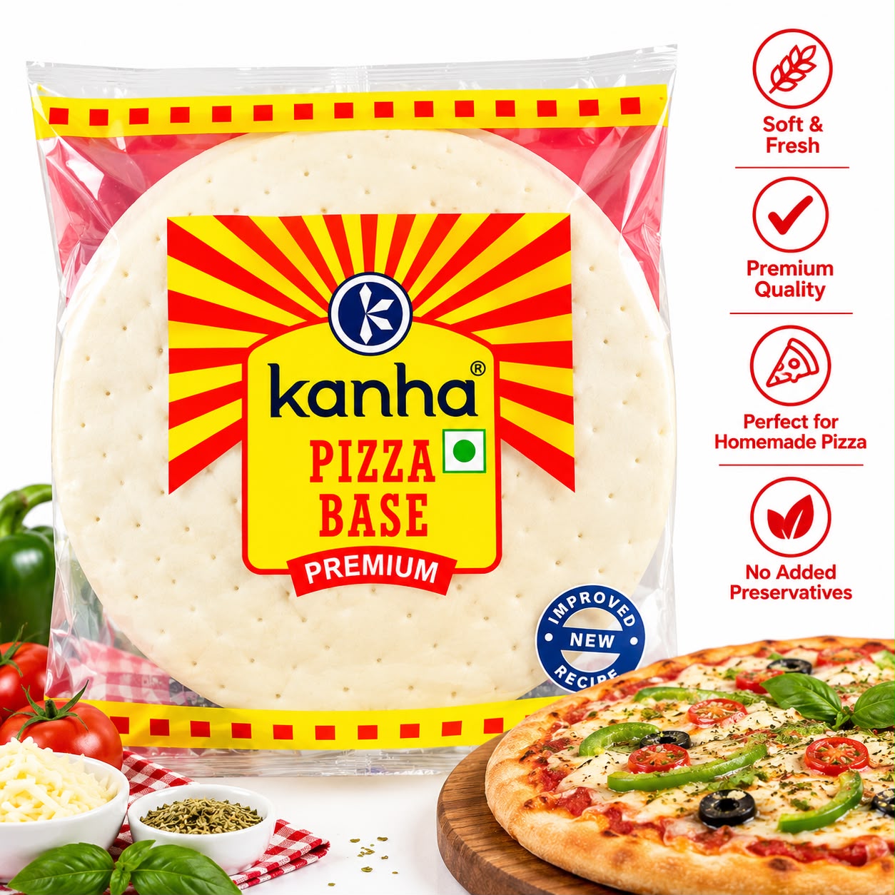 KANHA PIZZA BASE