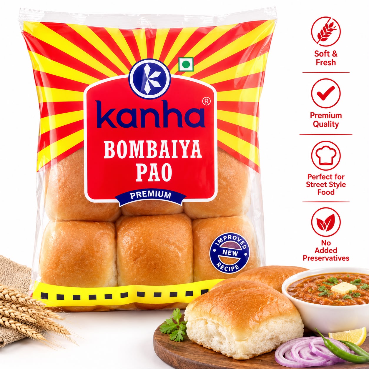 KANHA BOMBAIYA PAO 300GM