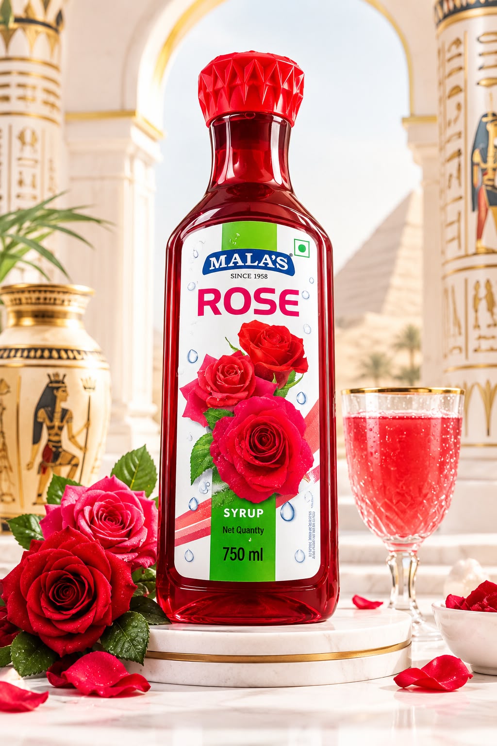 ROSE SYRUP 750 ML
