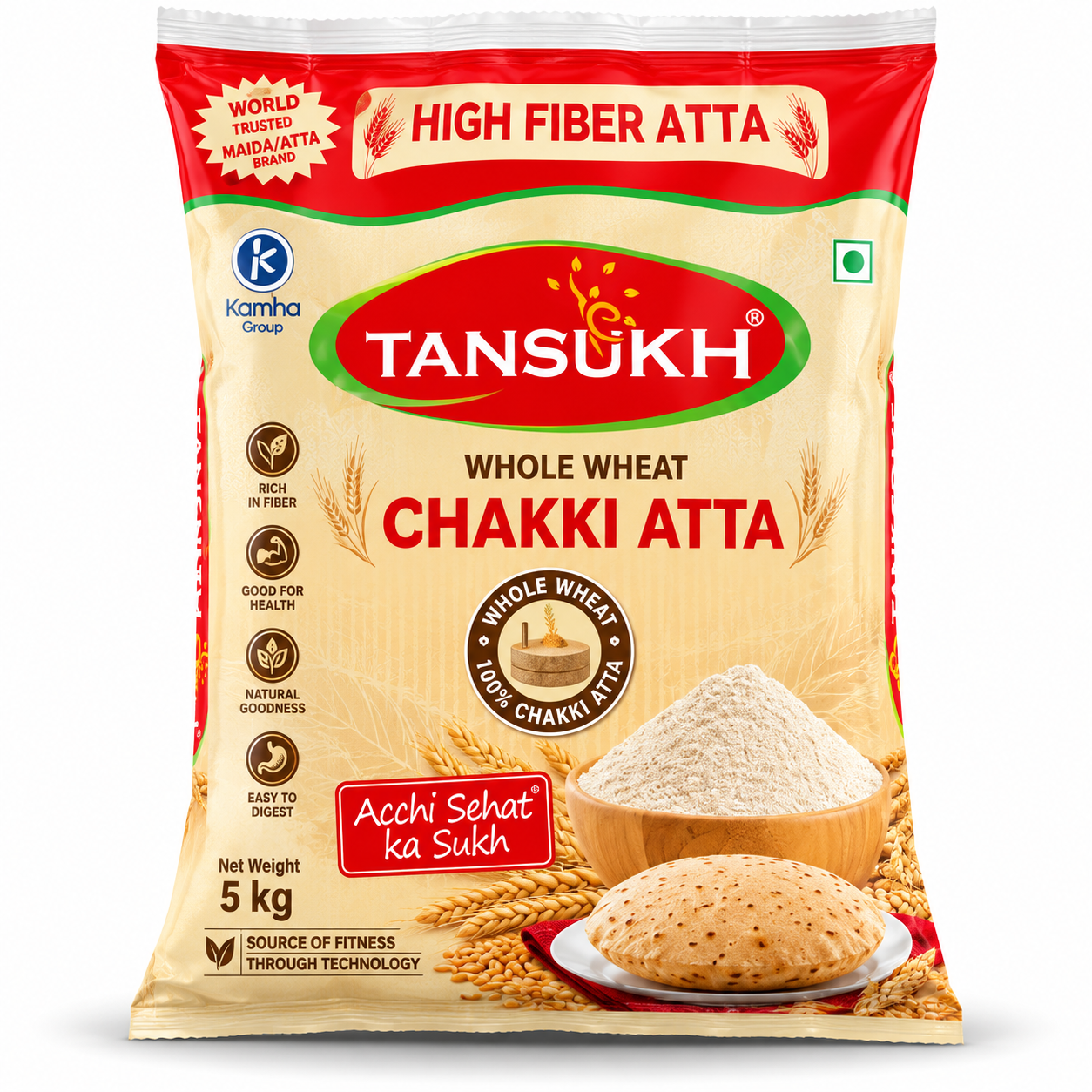 TANSUKH CHAKKI ATTA 5KG